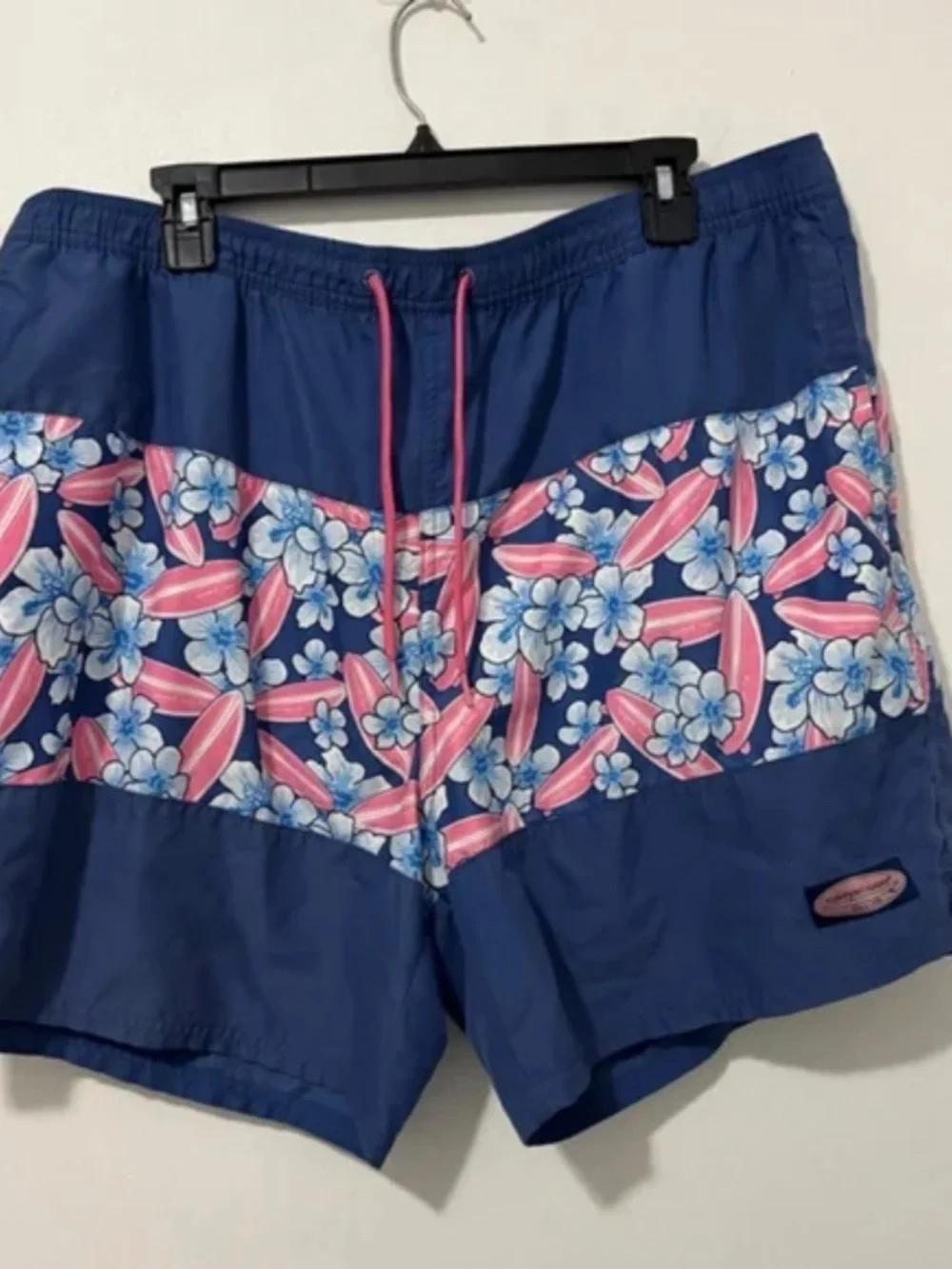 Vineyard Vines Pieced Surfboard Chappy Swim Trunks Men's size XL 6